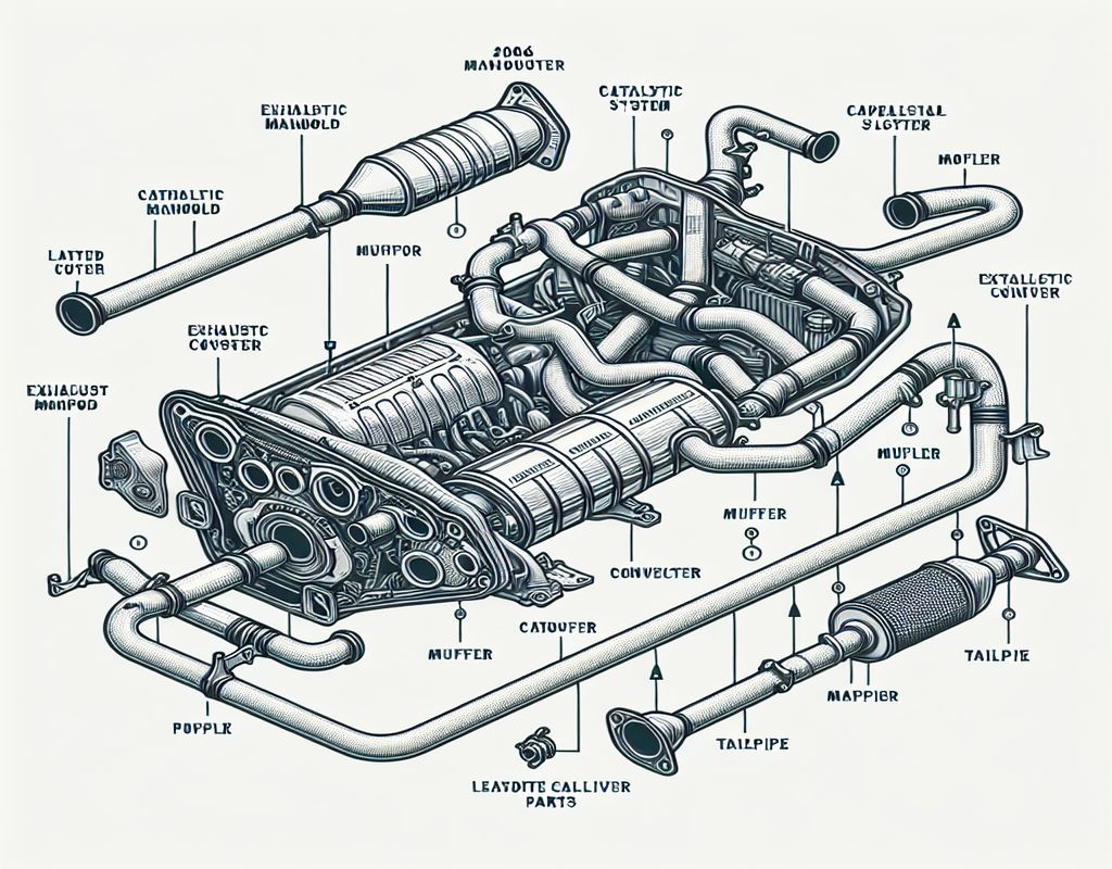 Exhaust System Insights: Diagram for Your 2006 Ford Explorer