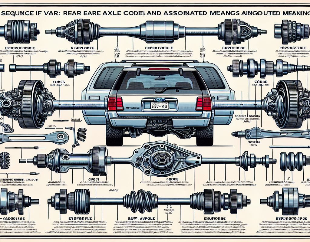 Decoding Rear Axle Codes for Your Ford Explorer