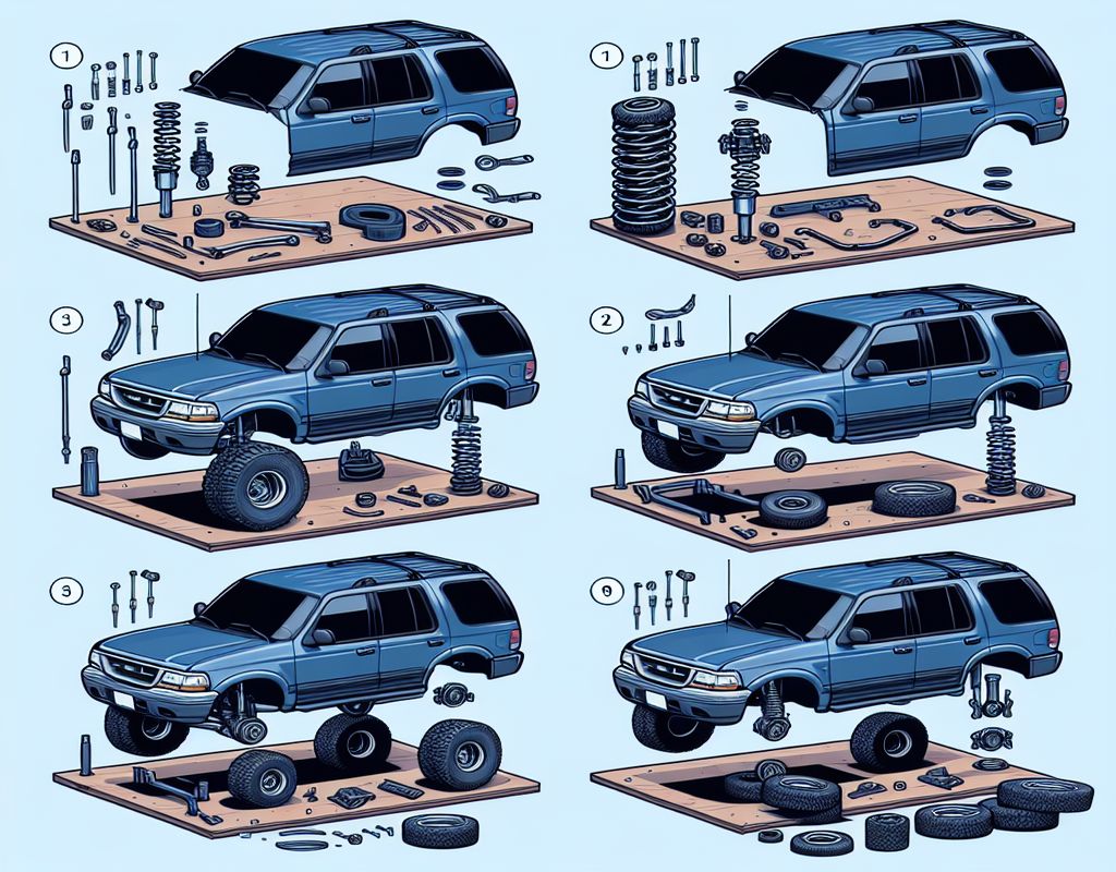 Off-Road Ready: Installing a Suspension Lift Kit on Your 2000 Ford Explorer