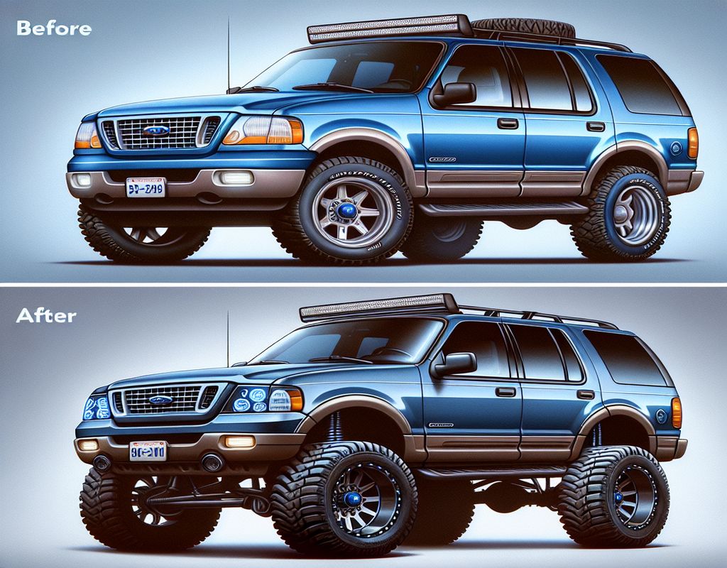 Custom Lifts: Transforming Your 2005 Ford Explorer