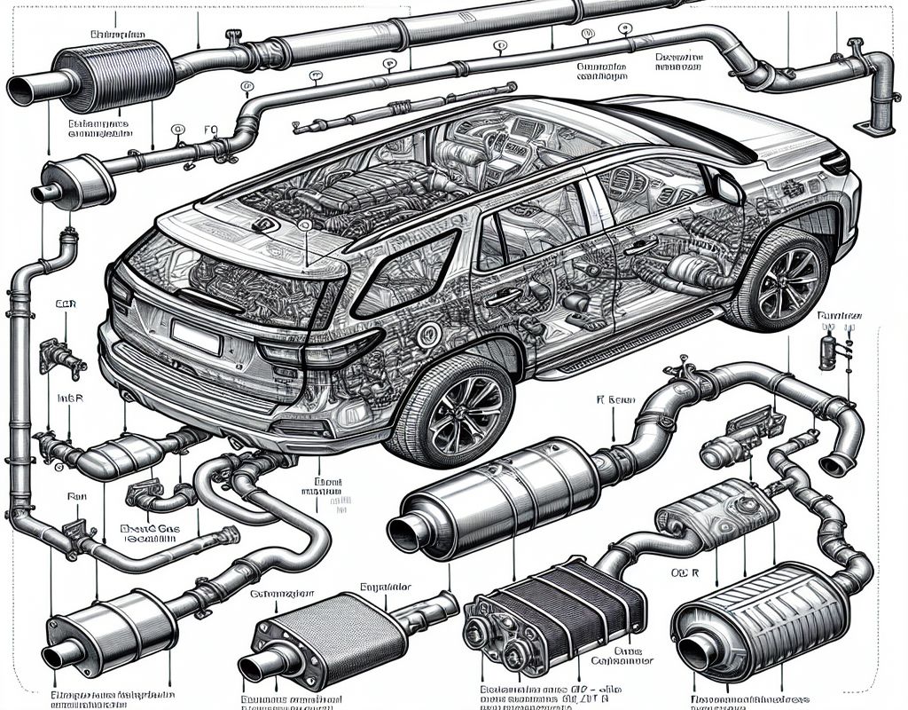 Exhaust System Overview: Diagram for Your 2017 Ford Explorer