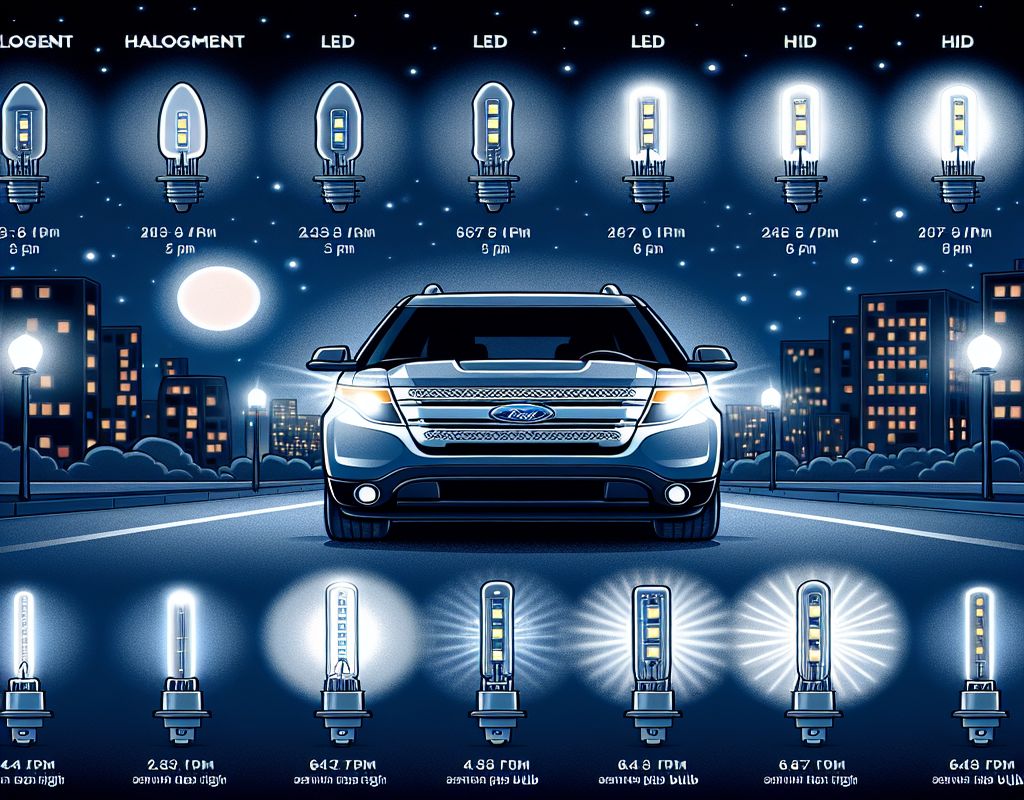 Illuminate Your Path: Choosing Headlight Bulbs for Your 2013 Ford Explorer